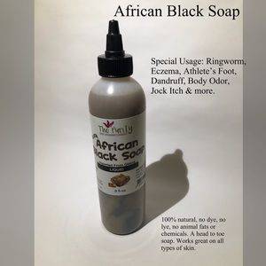 Liquid black soap